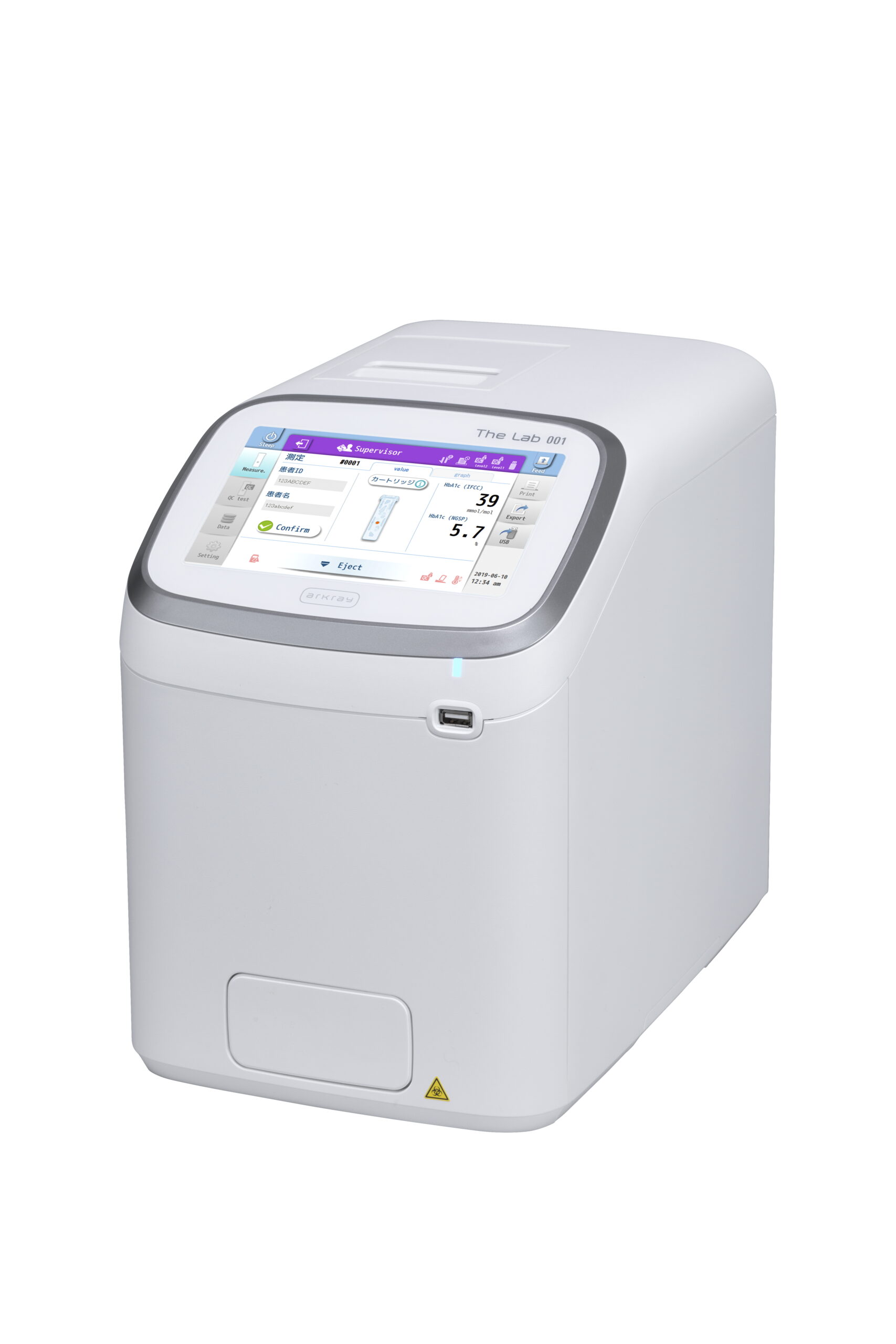 Automatic Glycohemoglobin Analyzer The Lab 001 Eastwings Diagnostics Ltd 3503